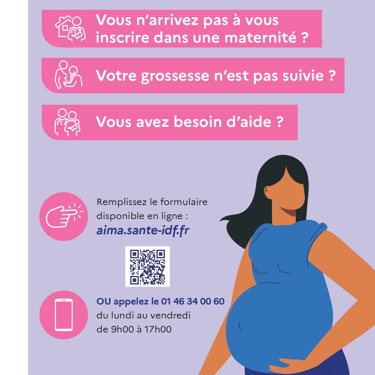 AIMA – Aide à l&rsquo;Inscription en MAternité