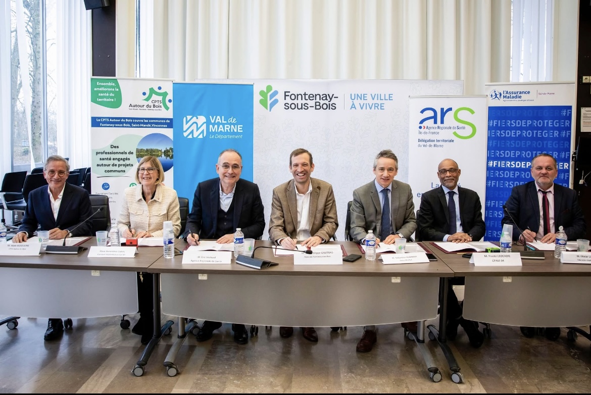 Signature du CLS de Fontenay-sous-Bois