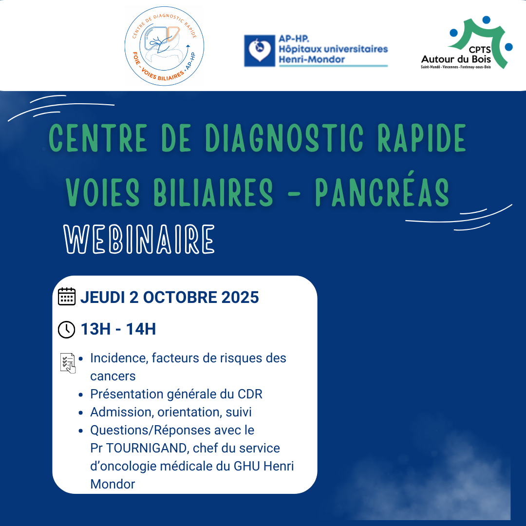 🖥️ Webinaire CDR Voies biliaires