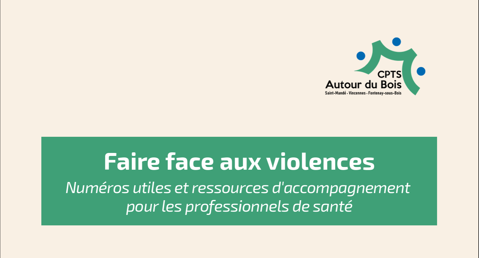 ☎️ Agir face aux violences